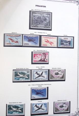 1849-1975 Belle collection de France en un album Y&T,