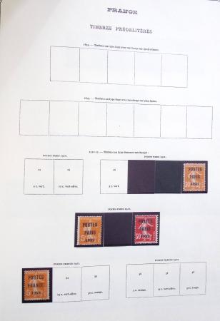 1849-1975 Belle collection de France en un album Y&T,
