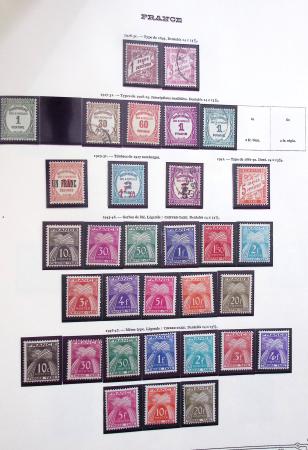 1849-1975 Belle collection de France en un album Y&T,