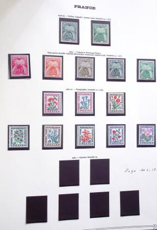 1849-1975 Belle collection de France en un album Y&T,
