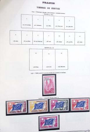 1849-1975 Belle collection de France en un album Y&T,