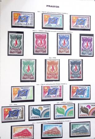 1849-1975 Belle collection de France en un album Y&T,