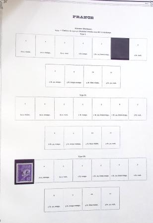 1849-1975 Belle collection de France en un album Y&T,