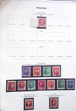 1849-1975 Belle collection de France en un album Y&T,
