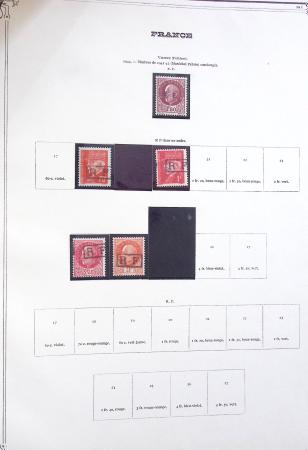1849-1975 Belle collection de France en un album Y&T,