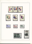 1961-1966 Collection complète entre N° 1366 et 1700