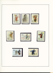 1961-1966 Collection complète entre N° 1366 et 1700