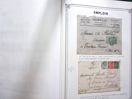 1903-1938, Collection d'étude sur les SEMEUSES lignées