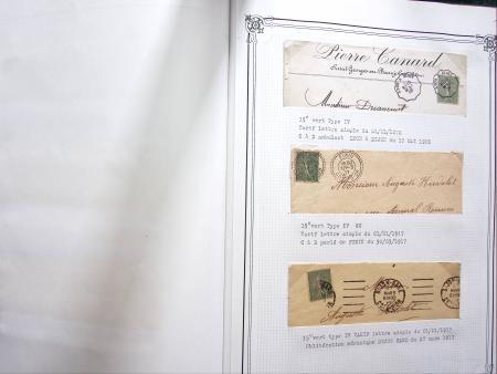 1903-1938, Collection d'étude sur les SEMEUSES lignées