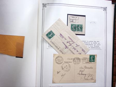1903-1938, Collection d'étude sur les SEMEUSES lignées