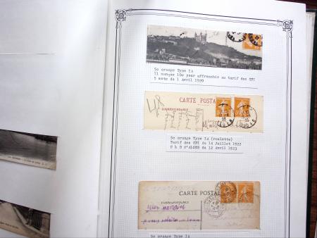 1903-1938, Collection d'étude sur les SEMEUSES lignées
