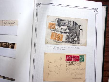 1903-1938, Collection d'étude sur les SEMEUSES lignées