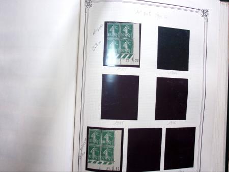 1903-1938, Collection d'étude sur les SEMEUSES lignées