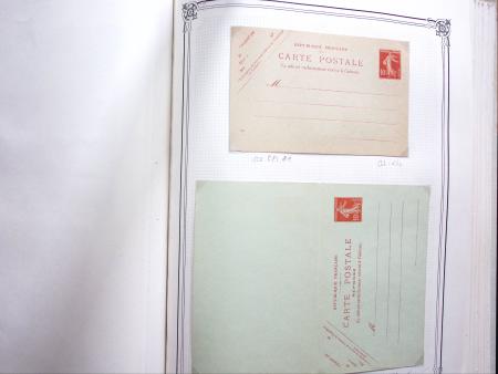 1903-1938, Collection d'étude sur les SEMEUSES lignées