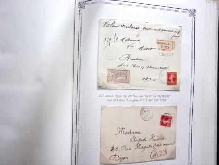 1903-1938, Collection d'étude sur les SEMEUSES lignées