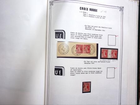 1903-1938, Collection d'étude sur les SEMEUSES lignées