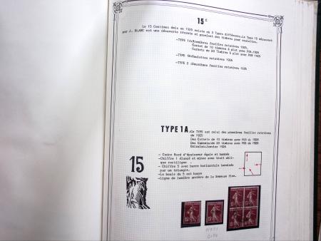 1903-1938, Collection d'étude sur les SEMEUSES lignées