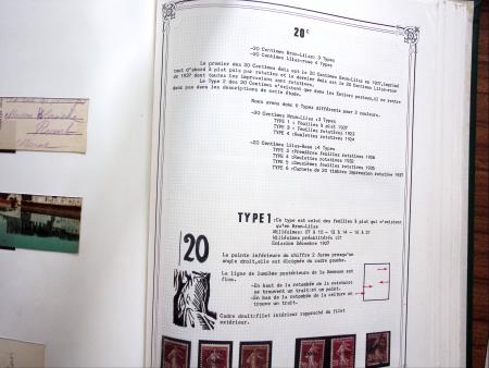 1903-1938, Collection d'étude sur les SEMEUSES lignées