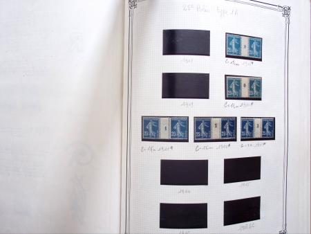 1903-1938, Collection d'étude sur les SEMEUSES lignées