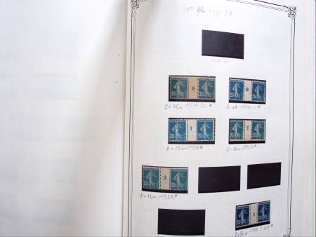1903-1938, Collection d'étude sur les SEMEUSES lignées
