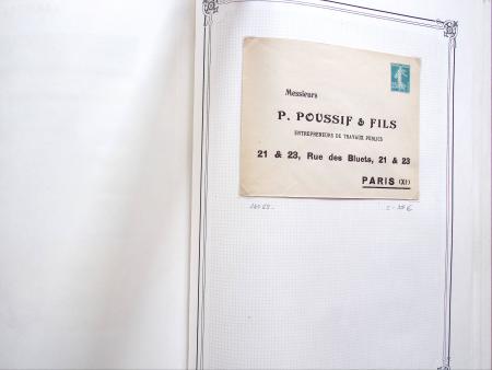 1903-1938, Collection d'étude sur les SEMEUSES lignées