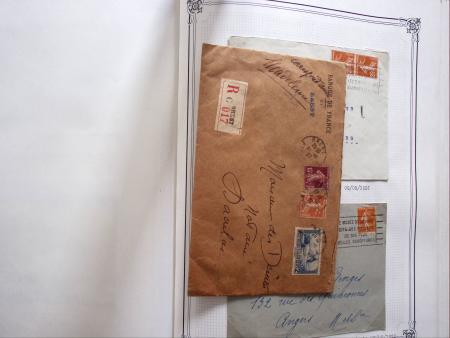 1903-1938, Collection d'étude sur les SEMEUSES lignées