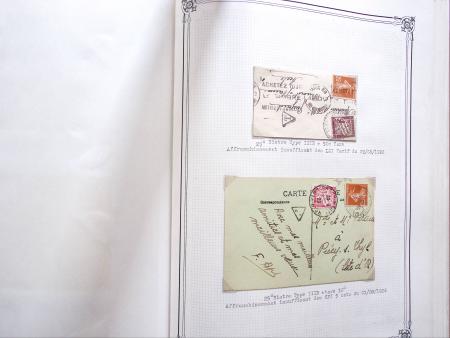 1903-1938, Collection d'étude sur les SEMEUSES lignées