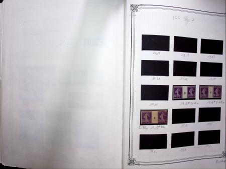 1903-1938, Collection d'étude sur les SEMEUSES lignées