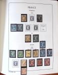 1849-2018, Collection de timbres de France en albums