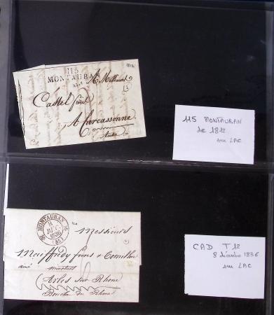 1743-1955, Intéressante collection de lettres en 15
