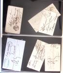 1743-1955, Intéressante collection de lettres en 15