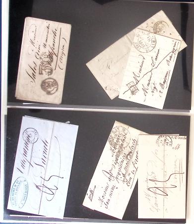 1743-1955, Intéressante collection de lettres en 15