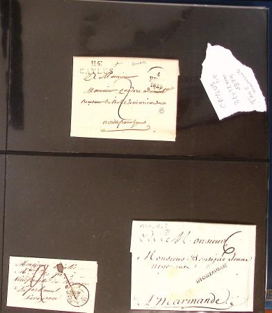 1743-1955, Intéressante collection de lettres en 15