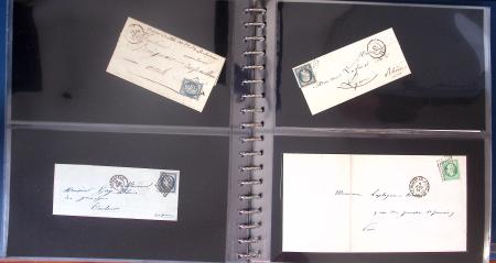 1743-1955, Intéressante collection de lettres en 15