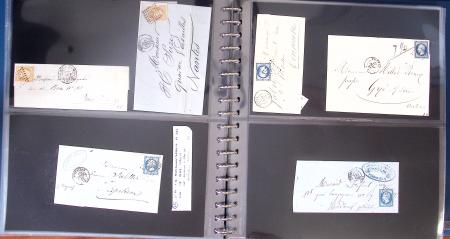 1743-1955, Intéressante collection de lettres en 15