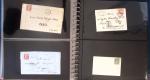 1743-1955, Intéressante collection de lettres en 15