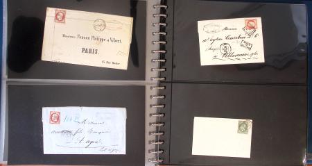 1743-1955, Intéressante collection de lettres en 15