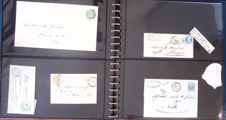1743-1955, Intéressante collection de lettres en 15