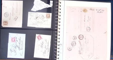 1743-1955, Intéressante collection de lettres en 15