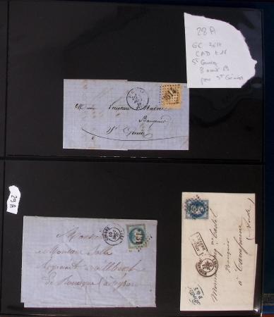 1743-1955, Intéressante collection de lettres en 15