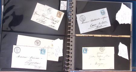 1743-1955, Intéressante collection de lettres en 15