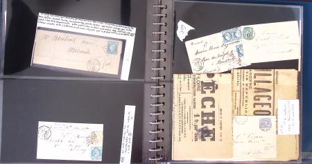 1743-1955, Intéressante collection de lettres en 15