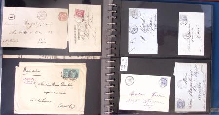 1743-1955, Intéressante collection de lettres en 15