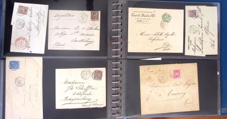 1743-1955, Intéressante collection de lettres en 15