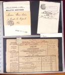 1743-1955, Intéressante collection de lettres en 15