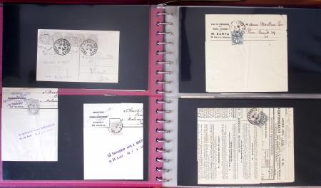 1743-1955, Intéressante collection de lettres en 15