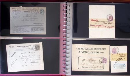 1743-1955, Intéressante collection de lettres en 15