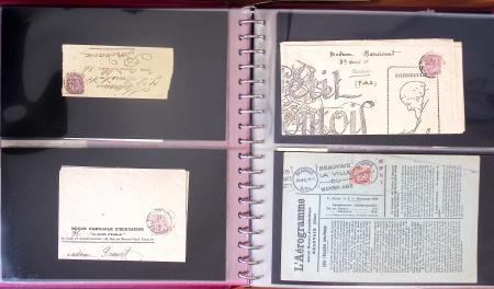 1743-1955, Intéressante collection de lettres en 15