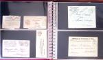 1743-1955, Intéressante collection de lettres en 15