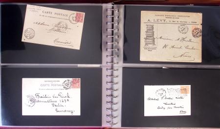 1743-1955, Intéressante collection de lettres en 15